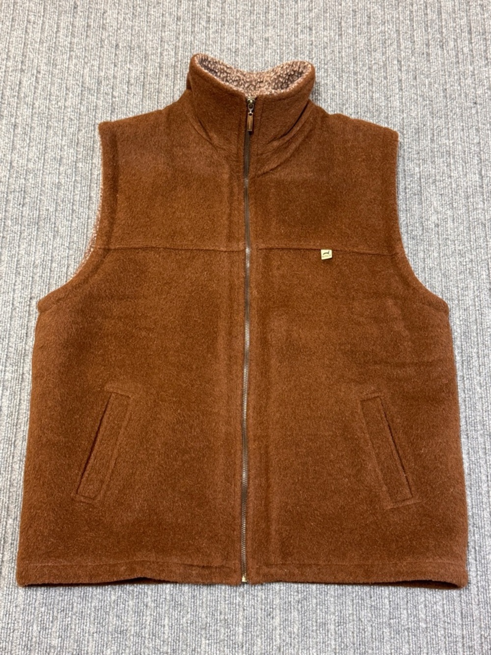 Peruvian Link Alpaca Moosehead Vest L